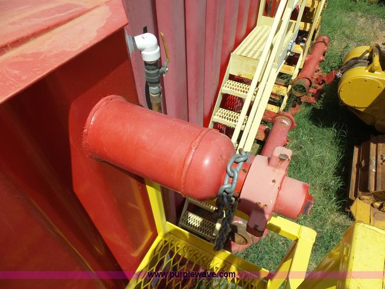 image for item K7035 2011 shop built frac tank trailer