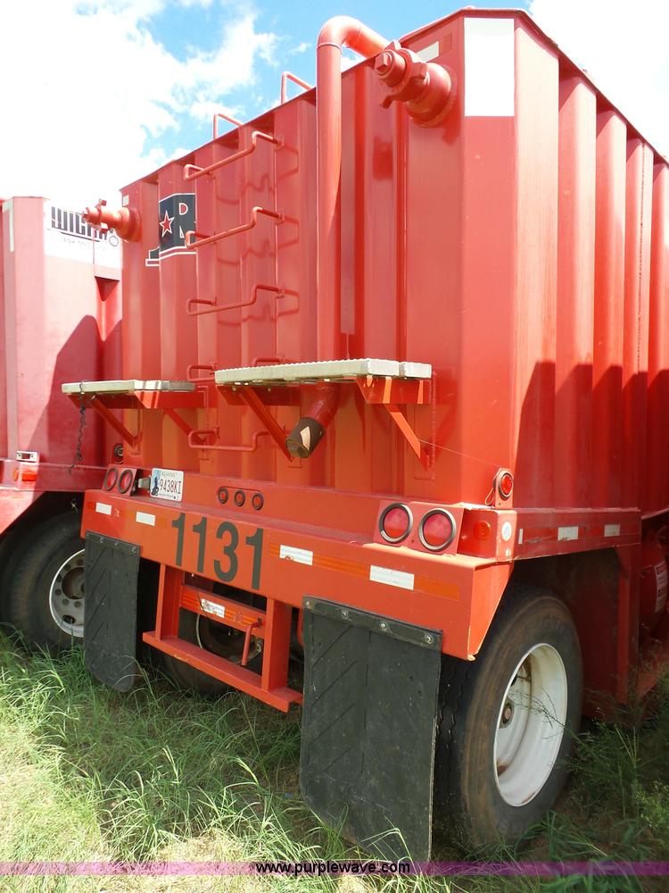 image for item K7035 2011 shop built frac tank trailer