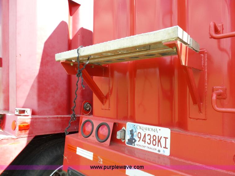 image for item K7035 2011 shop built frac tank trailer