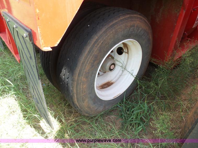 image for item K7035 2011 shop built frac tank trailer