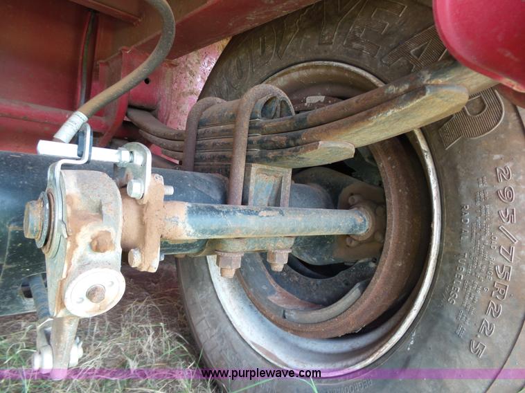 image for item K7035 2011 shop built frac tank trailer