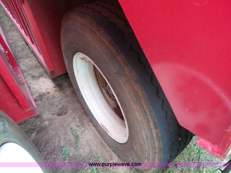 image for item K7035 2011 shop built frac tank trailer