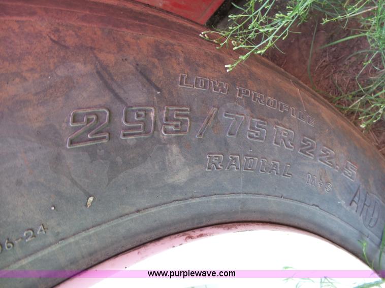 image for item K7035 2011 shop built frac tank trailer