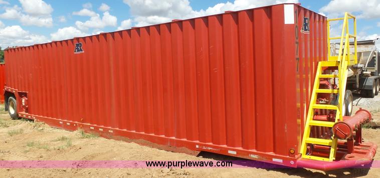 image for item K7037 2011 shop built frac tank trailer