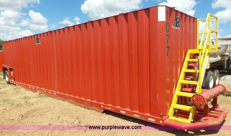 image for item K7037 2011 shop built frac tank trailer