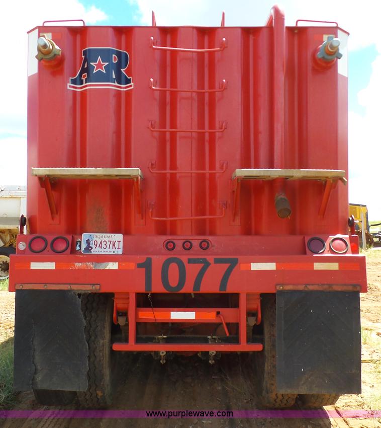 image for item K7037 2011 shop built frac tank trailer