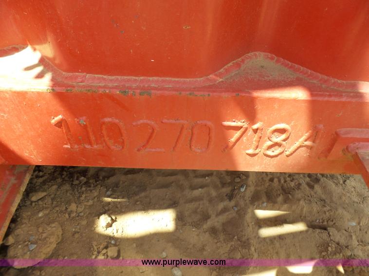 image for item K7037 2011 shop built frac tank trailer