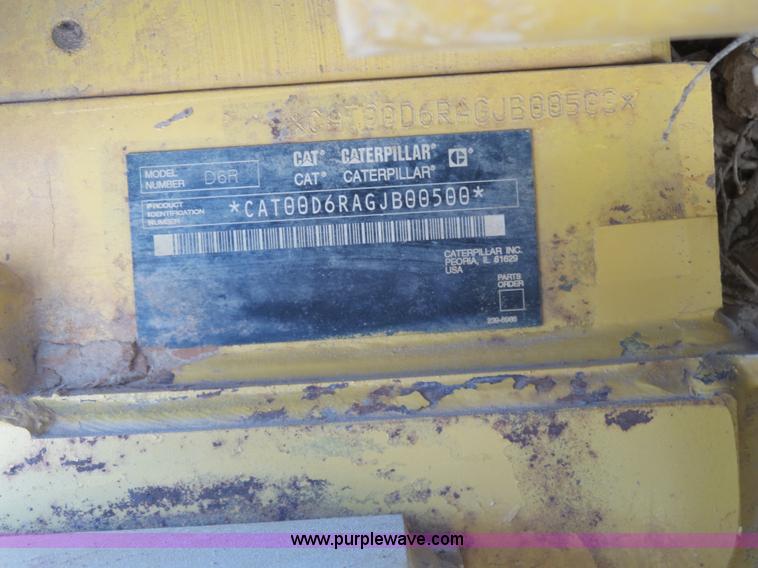 image for item K7042 2006 Caterpillar D6R XL Series III dozer