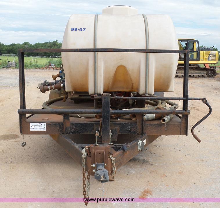 image for item K7045 2015 shop built pressure testing water pump station trailer