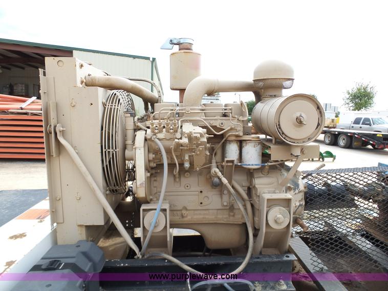 image for item K7045 2015 shop built pressure testing water pump station trailer