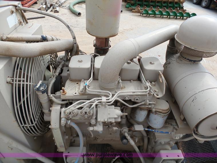 image for item K7045 2015 shop built pressure testing water pump station trailer