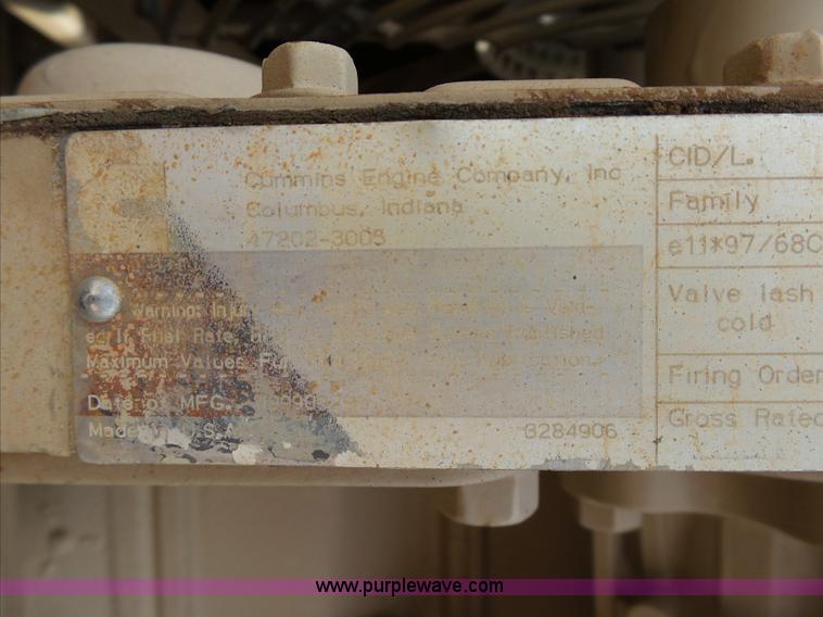 image for item K7045 2015 shop built pressure testing water pump station trailer