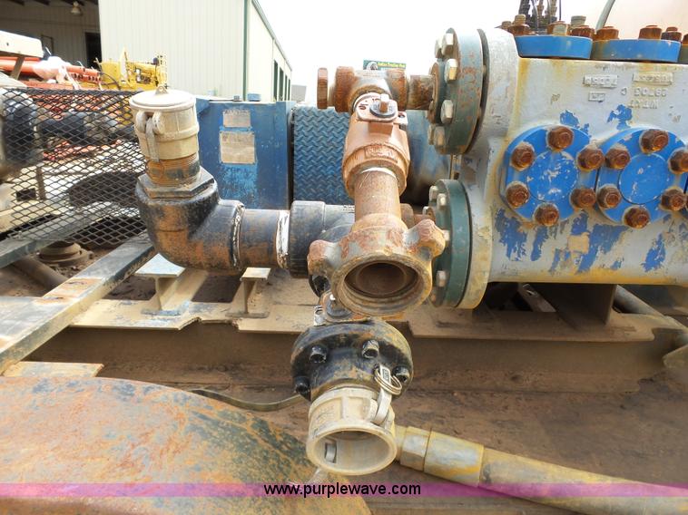 image for item K7045 2015 shop built pressure testing water pump station trailer
