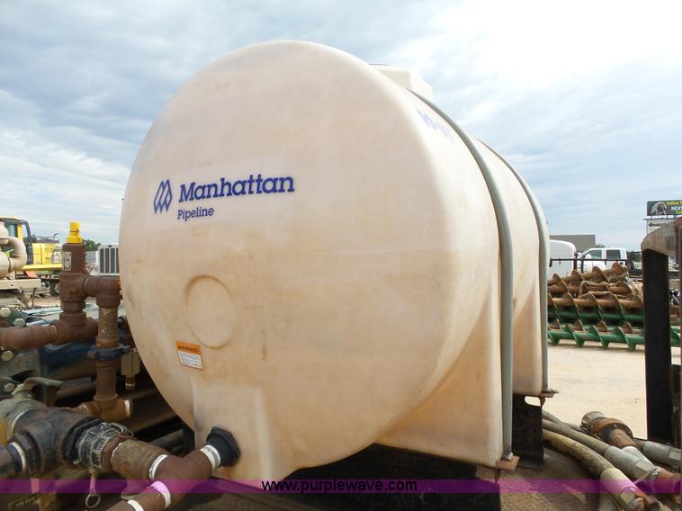 image for item K7045 2015 shop built pressure testing water pump station trailer