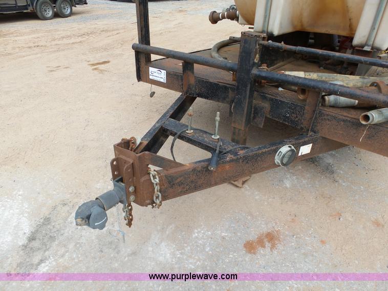 image for item K7045 2015 shop built pressure testing water pump station trailer