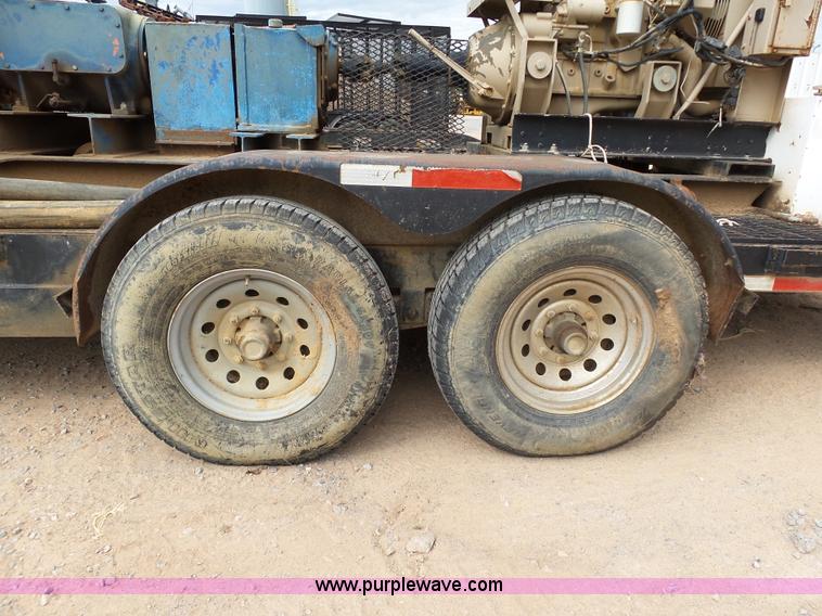 image for item K7045 2015 shop built pressure testing water pump station trailer