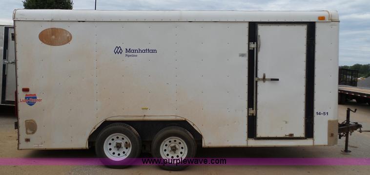 image for item K7048 2008 Load Runner ILRD716TA2 enclosed cargo trailer