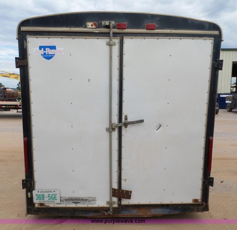 image for item K7048 2008 Load Runner ILRD716TA2 enclosed cargo trailer