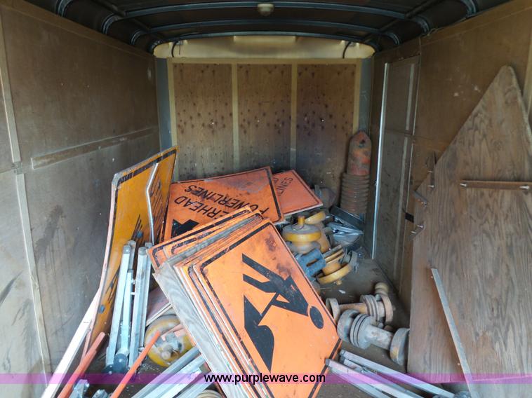 image for item K7048 2008 Load Runner ILRD716TA2 enclosed cargo trailer