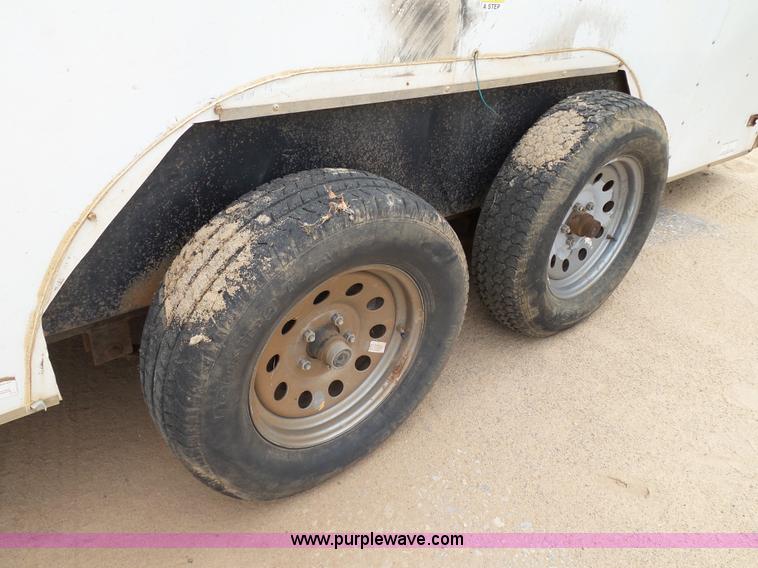 image for item K7048 2008 Load Runner ILRD716TA2 enclosed cargo trailer