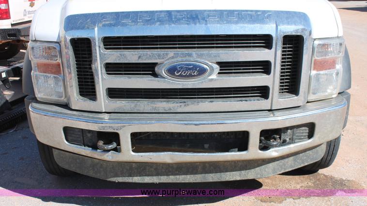 image for item K7051 2008 Ford F450 Super Duty XLT Crew Cab truck cab and chassis