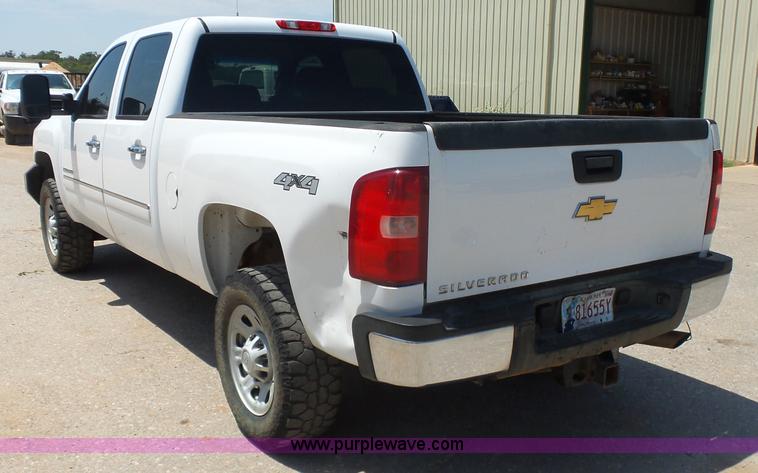 image for item K7055 2012 Chevrolet Silverado 2500HD Crew Cab pickup truck