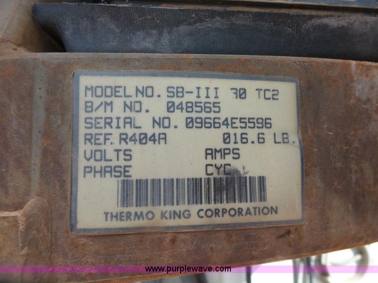 image for item K8751 1997 Utility VS2R refrigerated van trailer