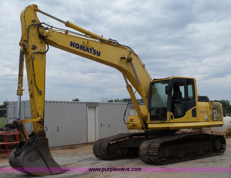 image for item K8752 2007 Komatsu PC200LC-8 excavator