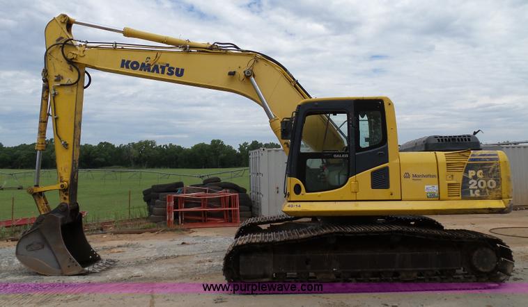 image for item K8752 2007 Komatsu PC200LC-8 excavator