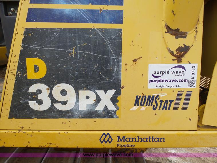 image for item K8753 2005 Komatsu D39PX-21 pipelayer