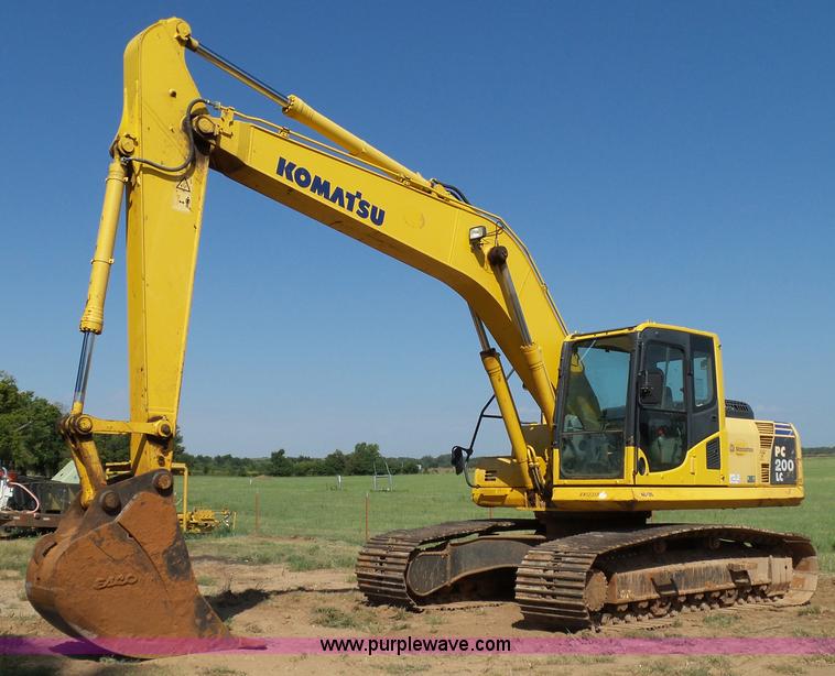 image for item K8754 2012 Komatsu PC200LC-8 excavator