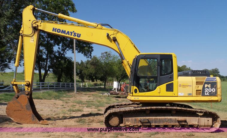 image for item K8754 2012 Komatsu PC200LC-8 excavator