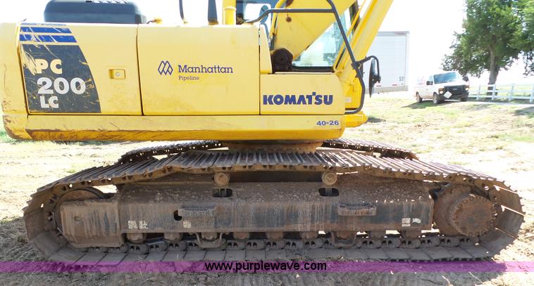 image for item K8754 2012 Komatsu PC200LC-8 excavator