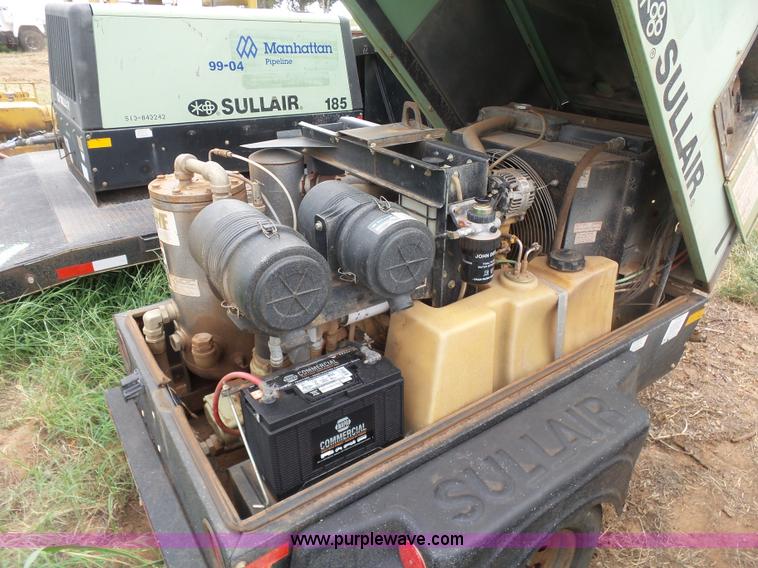image for item K8757 2004 Sullair 185 air compressor