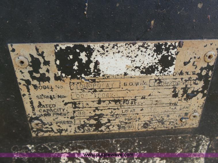 image for item K8758 2004 Sullair 210H air compressor