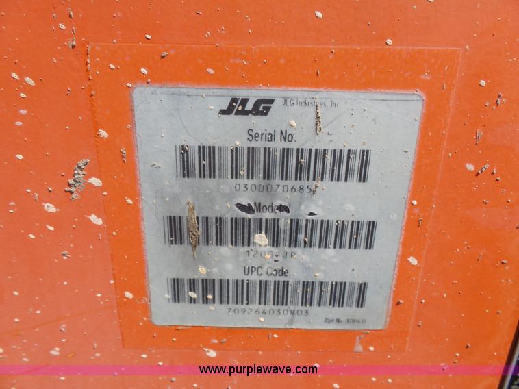 image for item L4749 2003 JLG 1200SJP boom lift