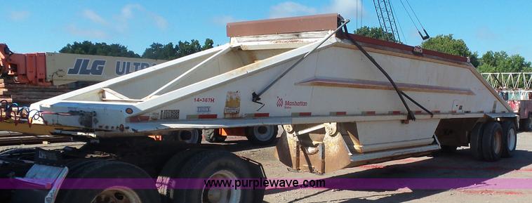 image for item L4751 1998 Schaller 6420 bottom dump trailer