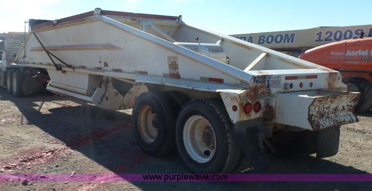 image for item L4751 1998 Schaller 6420 bottom dump trailer