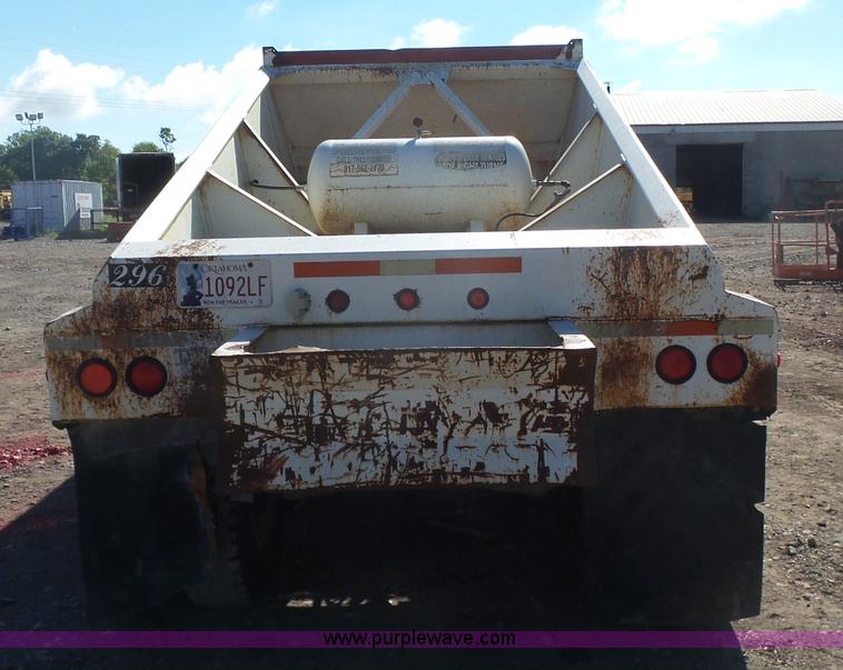 image for item L4751 1998 Schaller 6420 bottom dump trailer