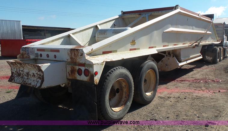 image for item L4751 1998 Schaller 6420 bottom dump trailer
