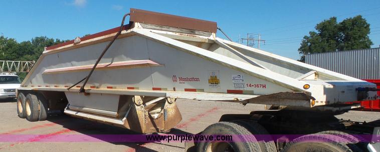 image for item L4751 1998 Schaller 6420 bottom dump trailer