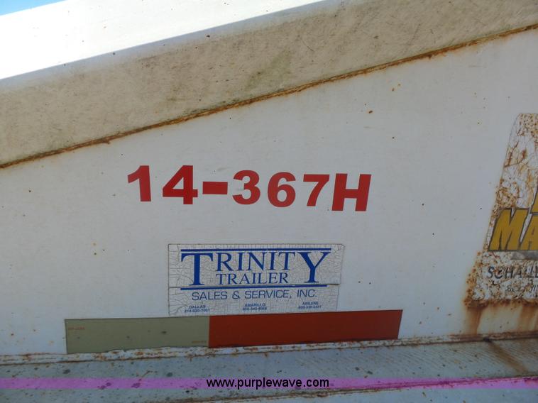 image for item L4751 1998 Schaller 6420 bottom dump trailer