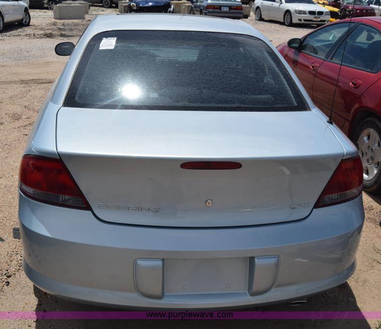 image for item K2784 2001 Chrysler Sebring