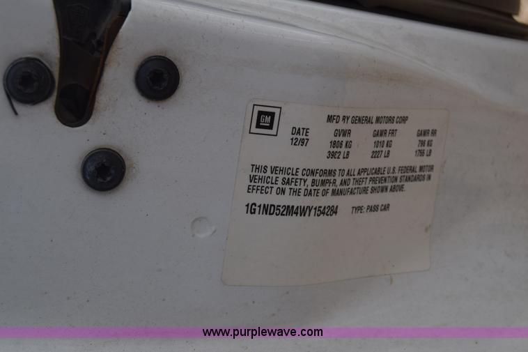 image for item K2788 1998 Chevrolet Malibu