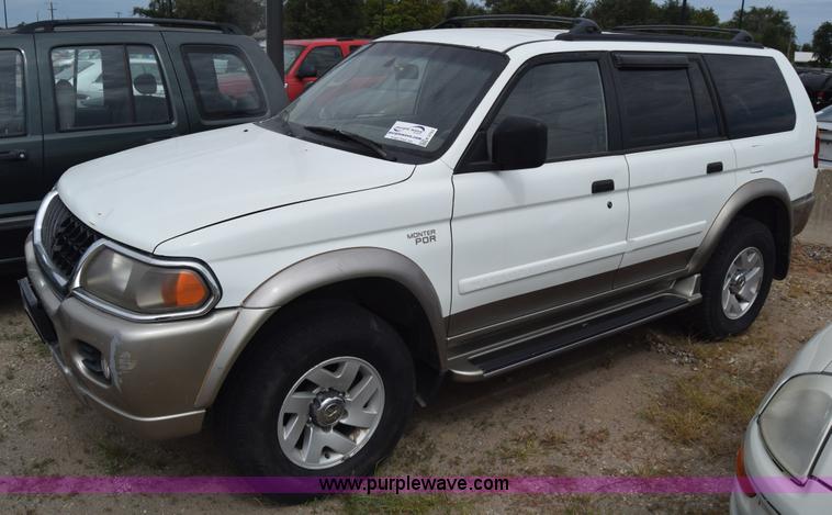 image for item K2793 2000 Mitsubishi Montero Sport SUV