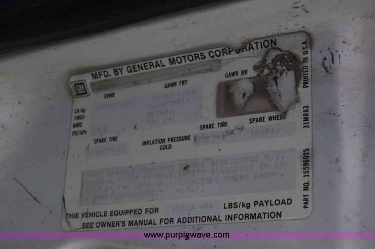 image for item K2813 1987 Chevrolet S10 Blazer SUV