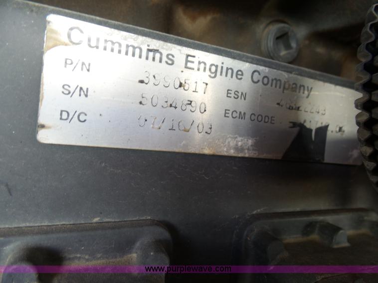 image for item AL9143 2004 Tucker Terra 2000D1-26-5 Sno-Cat trail groomer