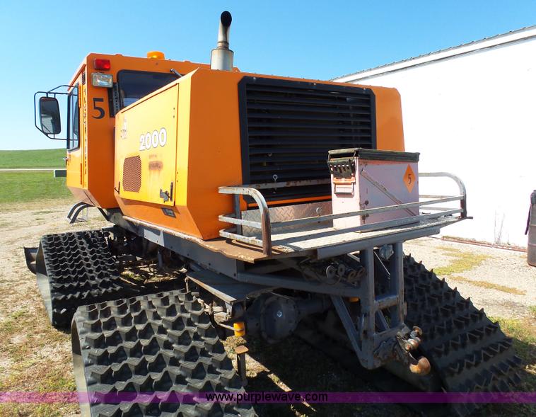 image for item AL9143 2004 Tucker Terra 2000D1-26-5 Sno-Cat trail groomer