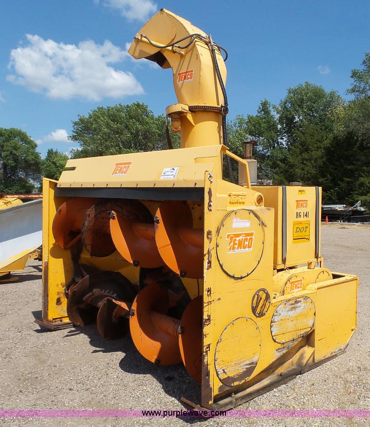 image for item DA2750 1997 Tenco TC-272LM snow blower