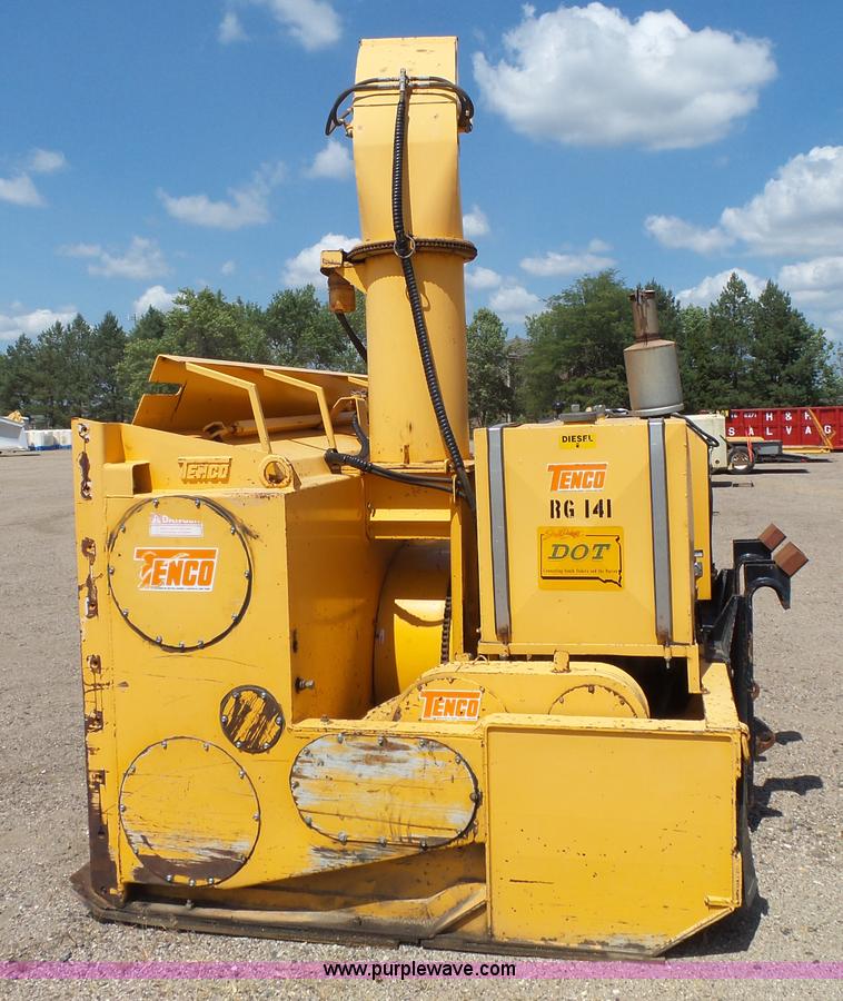 image for item DA2750 1997 Tenco TC-272LM snow blower